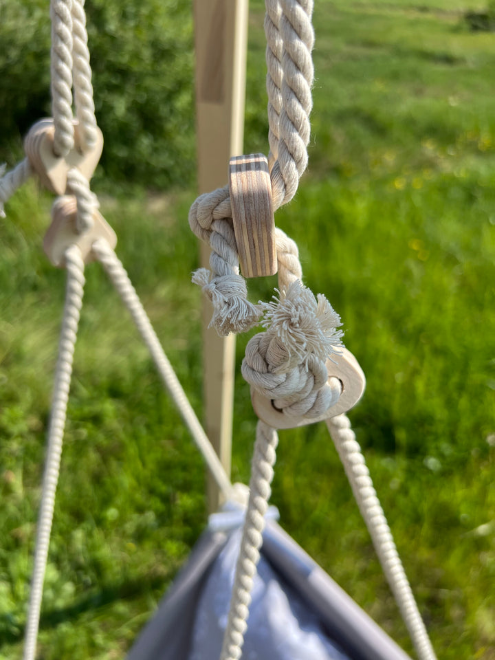 Adjustable swings with mattress
