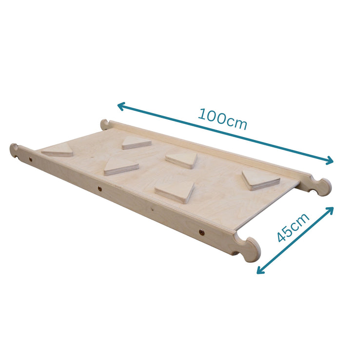 Climbing board slide
