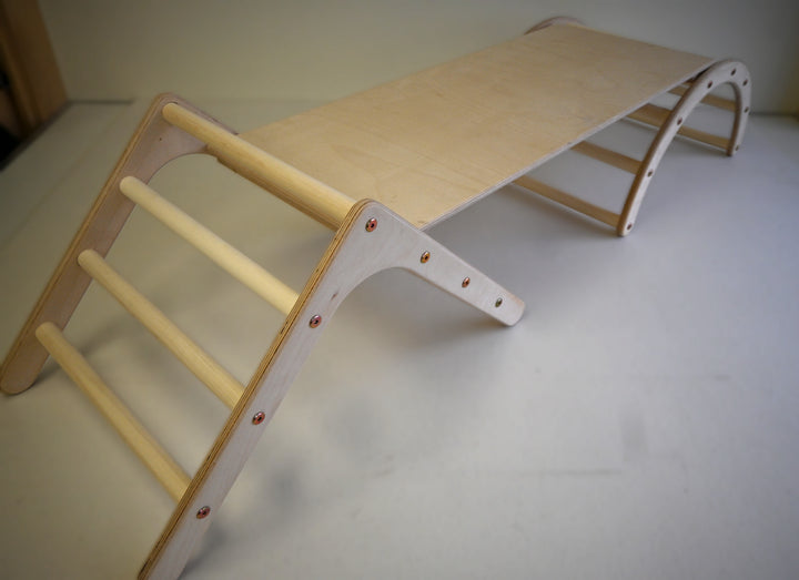 Mini climbing SET consists of Mini triangle + Sliding Board + Mini arch