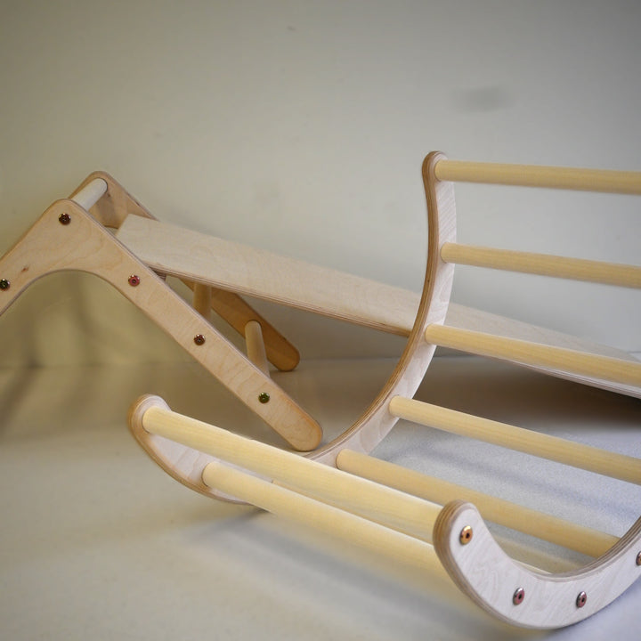 Mini climbing SET consists of Mini triangle + Sliding Board + Mini arch