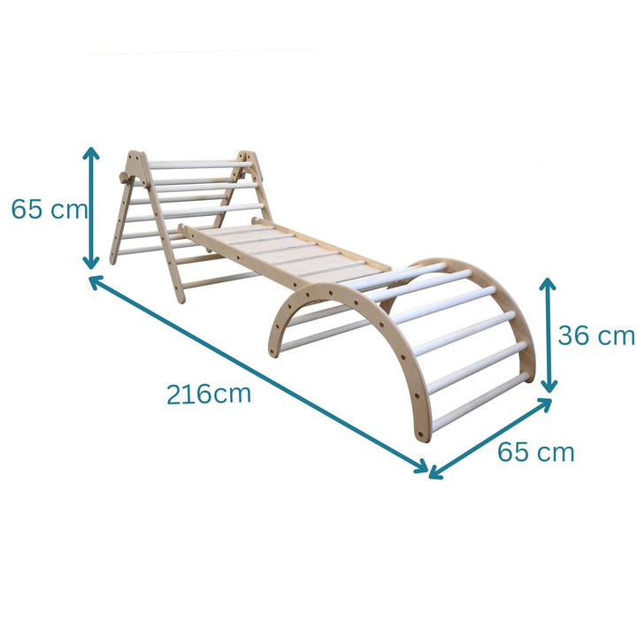 Fold up SET with accessories (feather)