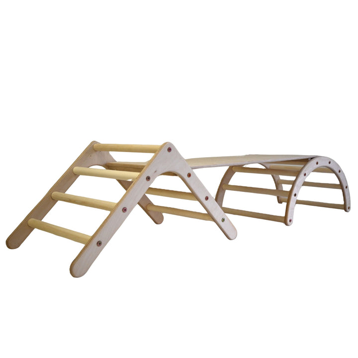 Mini climbing SET consists of Mini triangle + Sliding Board + Mini arch