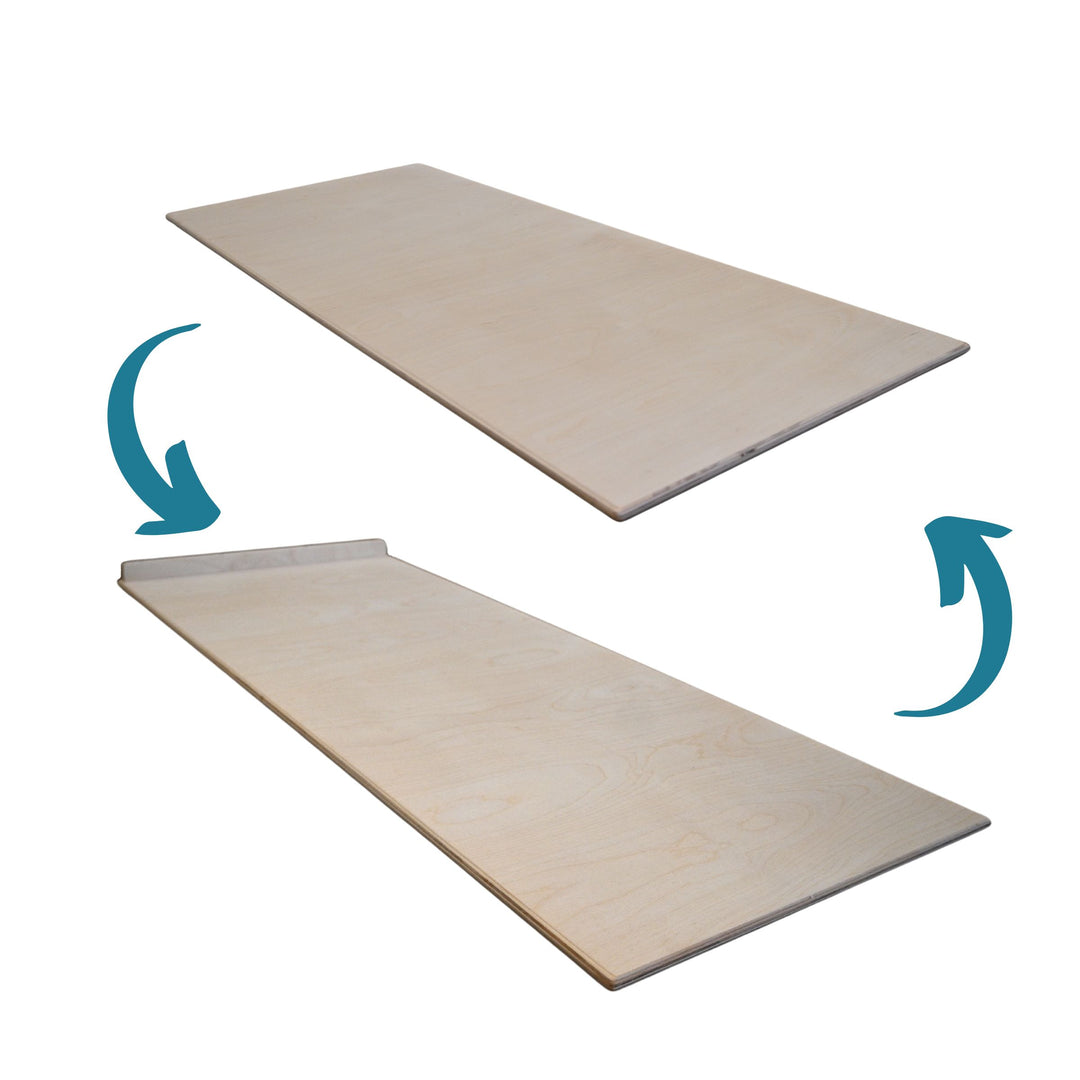 Slide for climbing toys, climbing triangles and climbing walls