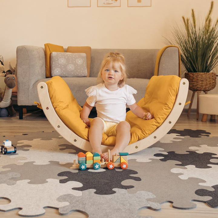 Climb up SET with accessories (mustard)