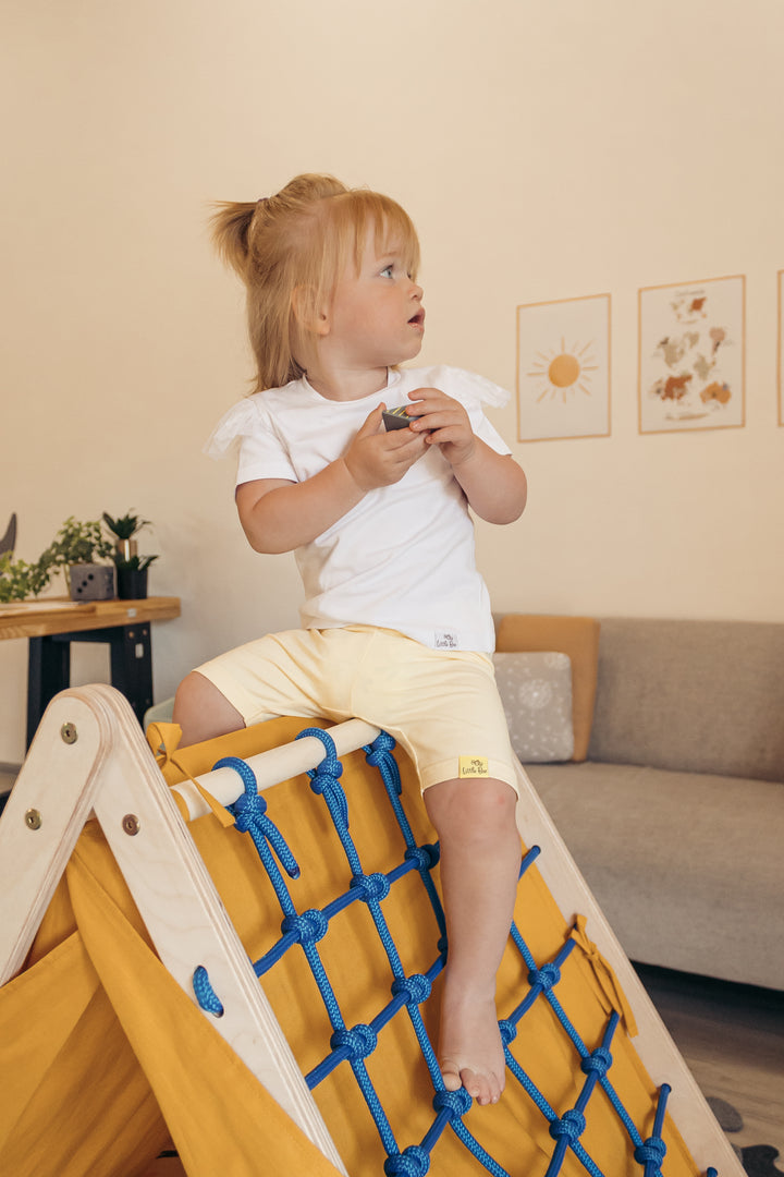 Climb up SET with accessories (mustard+cats)