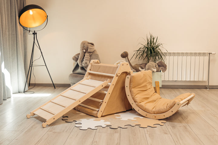 Fold up SET with accessories (brown)