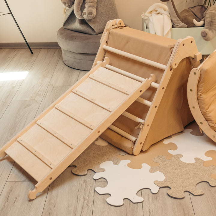 Fold up SET with accessories (brown)