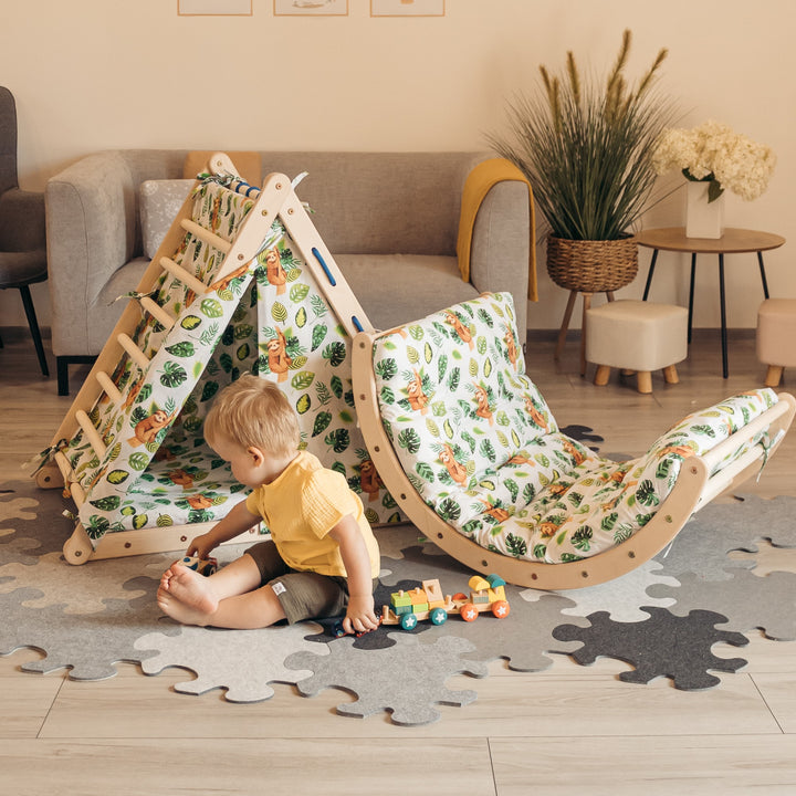 Climb up SET with accessories (sloth)