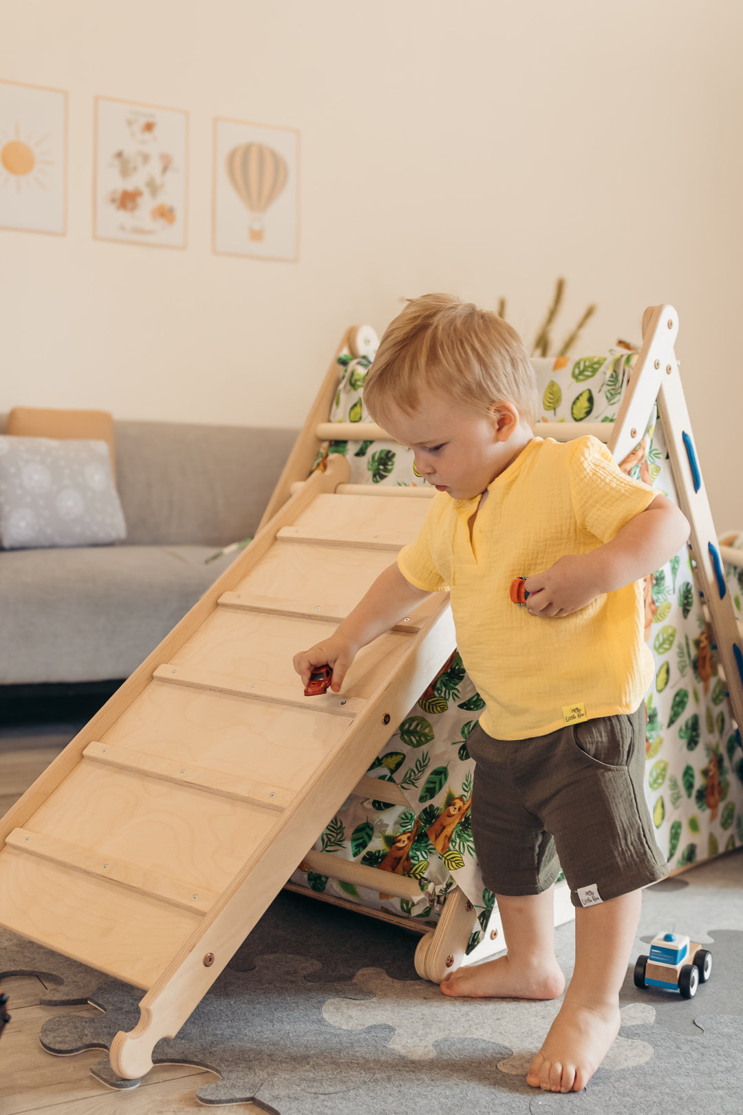 Climb up SET with accessories (sloth)