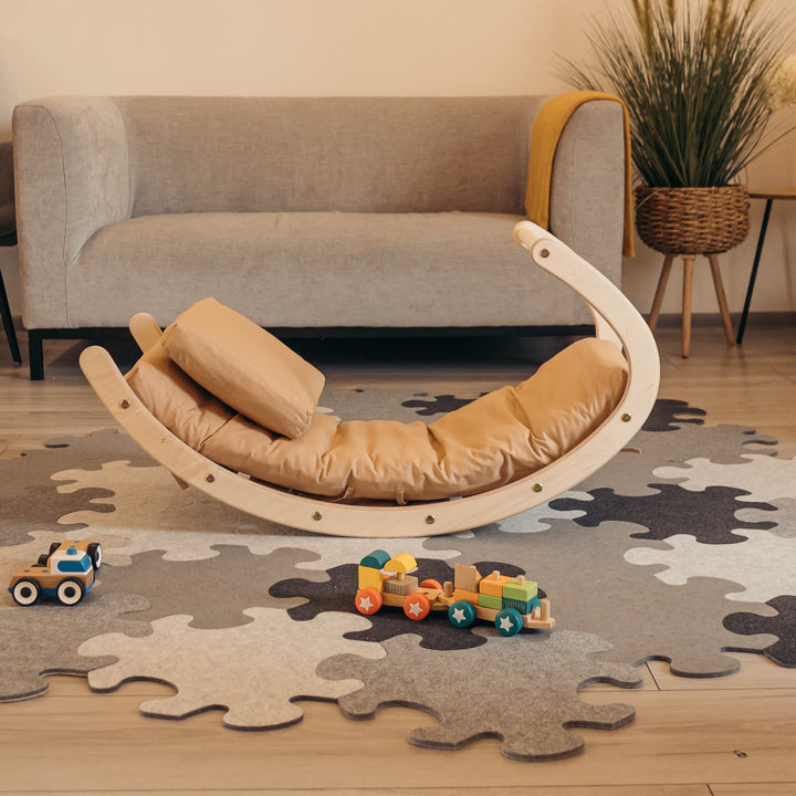 Rock up SET with accessories (brown)