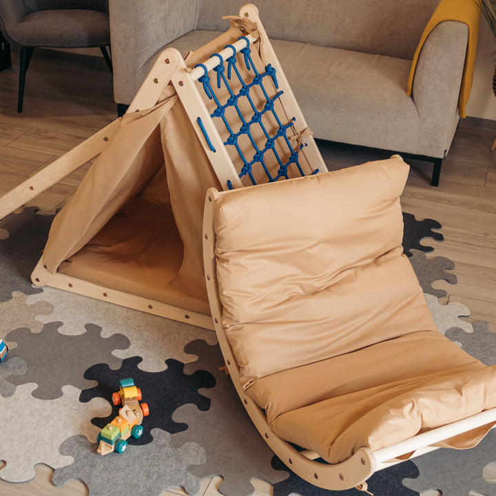 Climb up SET with accessories (brown)