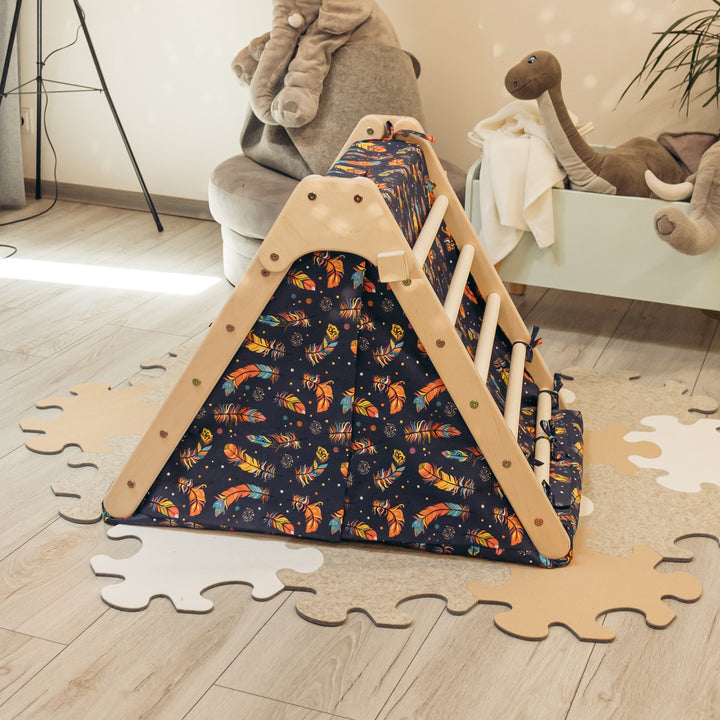 Fold up SET with accessories (feather)